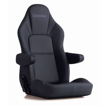 BRIDE STREAMS CRUZ TOUGH LEATHER BLACK WITH HEATER I35TSR