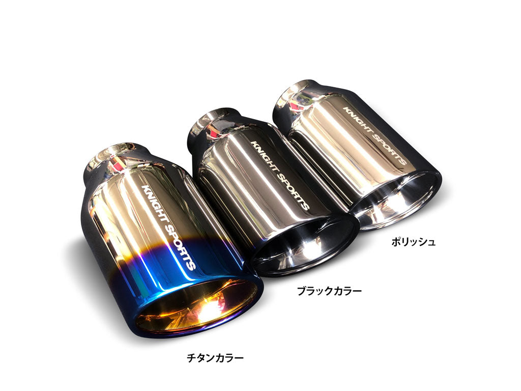 KNIGHT SPORTS LEGAL SPORTS MUFFLER EXHAUST POLISH TAIL FOR MAZDA 3 BP8P KZD-14310