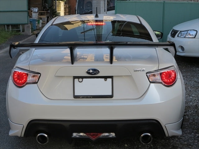 ZELE CARBON REAR WING AND HIGH MOUNT STOP LAMP RELOCATION KIT SET FOR TOYOTA 86 ZN6 SUBARU BRZ ZC6 ZELE-00027