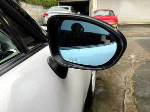 ZOOM ENGINEERING EXTRA BLUE WIDE MIRROR VERSION 2 FOR MAZDA DEMIO DJ WITH BSM EZ620VB_2282