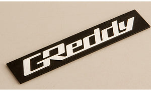 GREDDY PU EMBLEM NAVY SILVER LOGO FOR 18003120