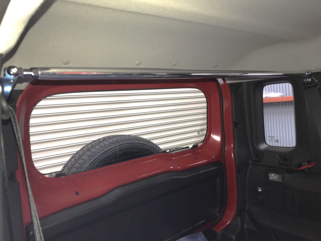 KAWAI WORKS REAR PILLAR BAR, STRAIGHT TYPE FOR SUZUKI JIMNY NOMAD JC74W SZ0840-PIC-12
