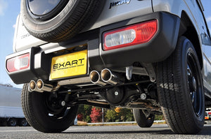 EXART ONE MUFFLER EXHAUST EXHAUST FOR SUZUKI JIMNY 3BA-JB64W 4AT R06A EA02-SZ100