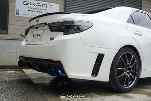 EXART IVSC MUFFLER STAINLESS STEEL TAILPIPE (OUTER DIAMETER Φ101) EXHAUST EXHAUST FOR TOYOTA MARK X 350 DBA-GRX133 DBA-GRX130 2GR-FSE 4GR-FSE EA01-TY111-S
