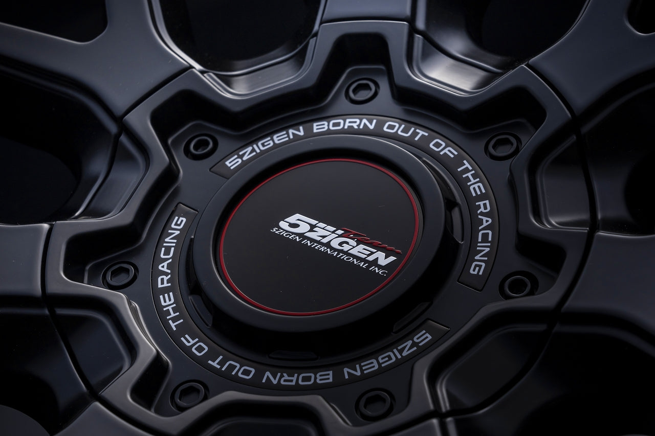 5ZIGEN TF500 XC-M 16X6.5 +38 6-139.7 BLACK-POLISH XCM6653863BP