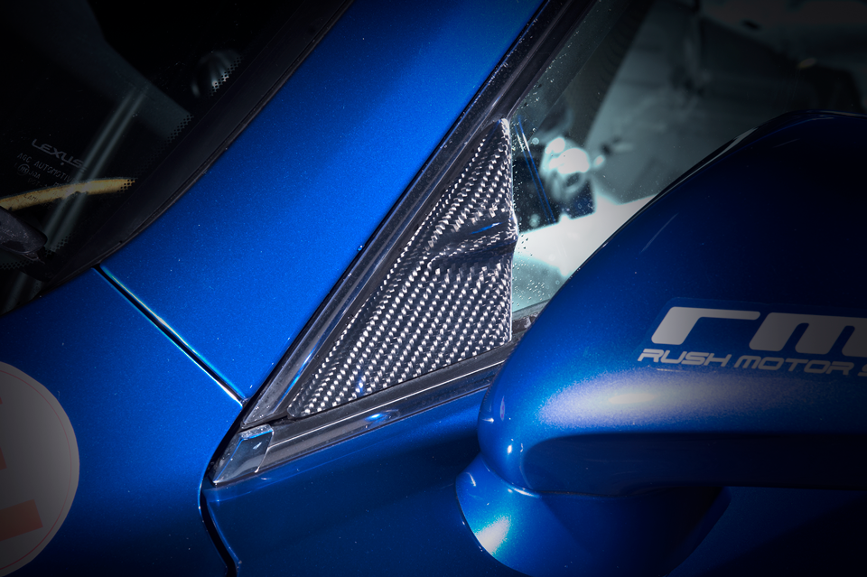 NOVEL CARBON DOOR MIRROR EXTENSION FOR LEXUS IS-F USE20 2UR-GSE NOVEL-00018