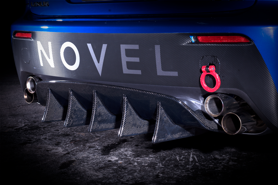 NOVEL DIFFUSER FRP FOR LEXUS IS-F USE20 2UR-GSE NOVEL-00014