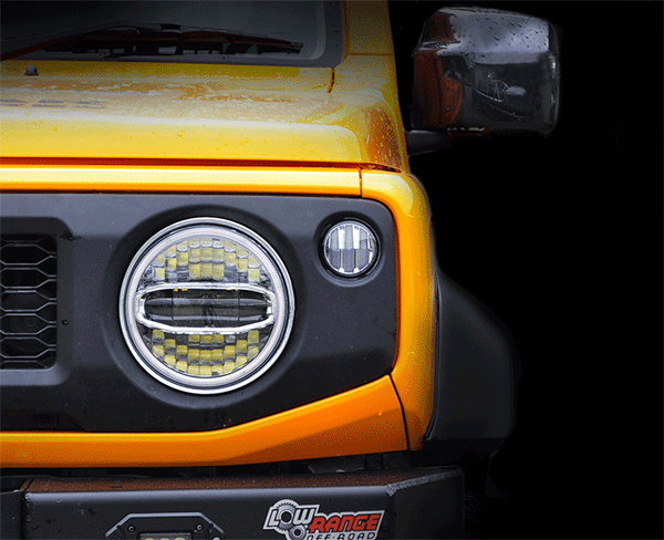 CRYSTAL EYE FIBER LED FRONT SEQUENTIAL TURN SIGNAL SMOKE FOR SUZUKI JIMNY JB64 JB74 J252-SM