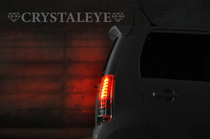CRYSTAL EYE FIBER FULL LED TAIL LAMP V2 (MJ23S AZ WAGON) [FLOWING TURN SIGNAL SPECIFICATION] RED CLEAR FOR SUZUKI WAGON R MH23S J260RC