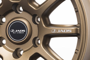 JAOS TRIBECROSS 17x8.0J ± 0 6H139.7 TITANIUM GOLD WHEEL FOR TOYOTA LAND CRUISER PRADO 120 B952781TGD