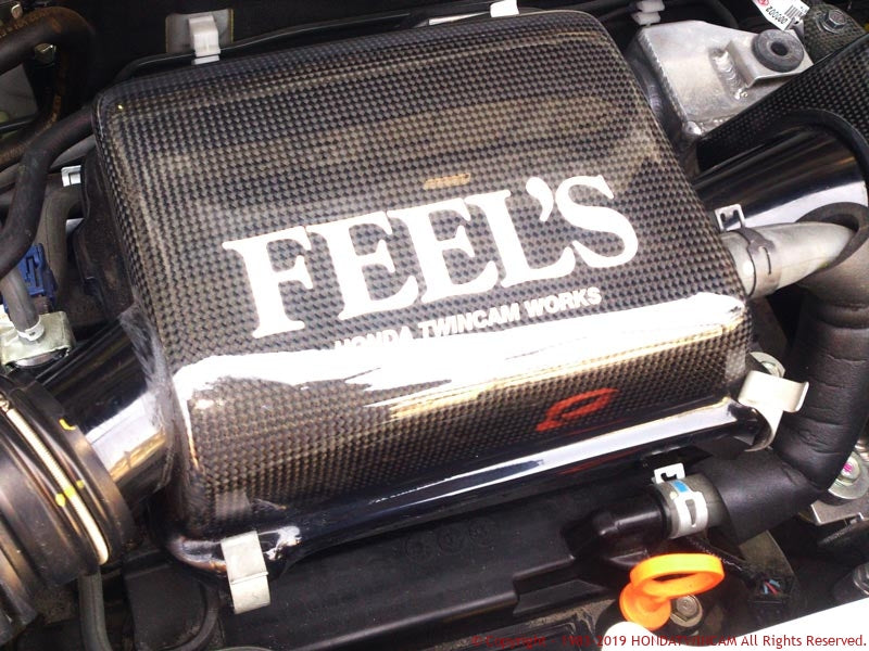 FEEL'S HONDA TWINCAM CARBON AIR CLEANER UPPER CASE FOR HONDA N-ONE JG2 FEELS-00731