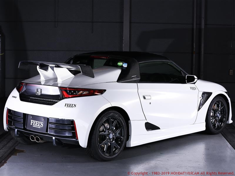 FEEL'S HONDA TWINCAM 3D GT WING FRP FOR HONDA S660 JW5 FEELS-00803