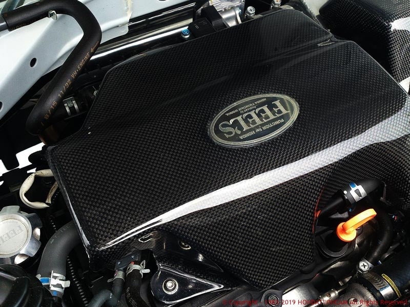 FEEL'S HONDA TWINCAM CARBON ENGINE COVER FOR HONDA S660 JW5 FEELS-00780