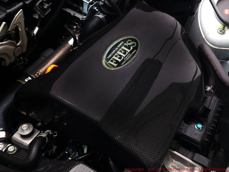 FEEL'S HONDA TWINCAM CARBON ENGINE COVER FOR HONDA S660 JW5 FEELS-00780