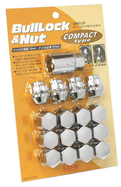 KYO-EI LOCK & NUT COMPACT TYPE 16 PIECES M12xP1.5 K601