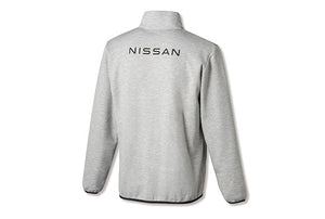 NISSAN DRY SWEAT ZIP JACKET GREY LL KWA0300R24