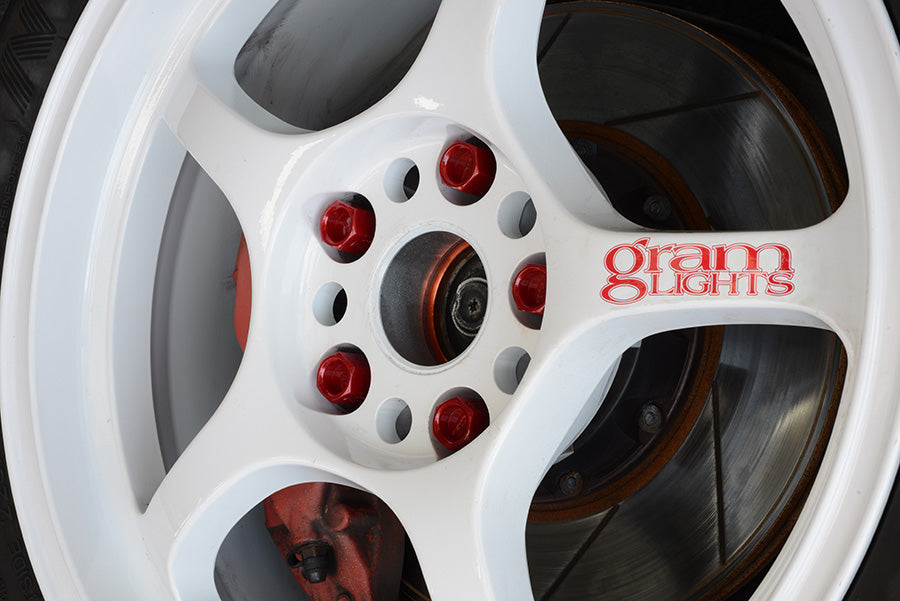 KYO-EI KICS RESIN COVER CAP FOR 17HEX NUT & BOLT RED CRC17R