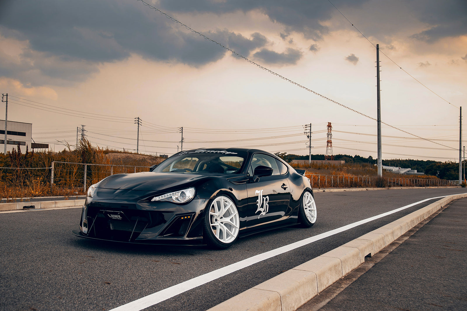 LIBERTY WALK LB★NATION LB ROOF SPOILER FOR TOYOTA 86 ZN6 SUBARU BRZ ZC6 LIBERTY-WALK-00026
