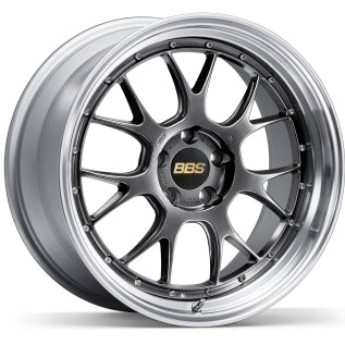 BBS LM-R LM306 19X8.5 +32 5X120.0 <DISC> DIAMOND BLACK <RIM> SILVER DIAMOND CUT (DB-SLD) FOR  LM306-DB-SLD
