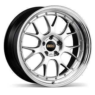 BBS LM-R LM306 19X8.5 +32 5X120.0 <DISC> DIAMOND SILVER <RIM> BLACK BRIGHT DIAMOND CUT (DS-BKBD) FOR  LM306-DS-BKBD