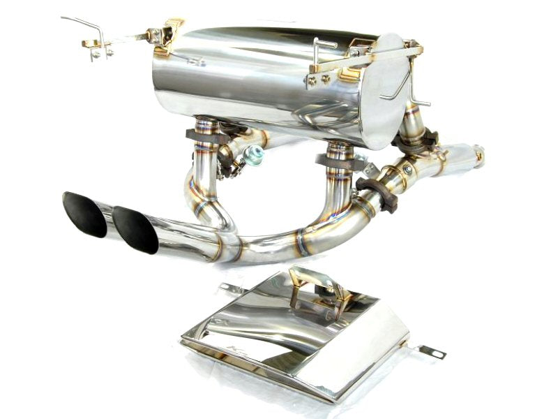 KREISSIEG F1 SOUND VALVETRONIC EXHAUST SYSTEM STAINLESS STEEL BOX TAIL POLISHED FOR LAMBORGHINI MURCIELAGO LP670-4SV LAM-08-STAINLESSPOLISHED