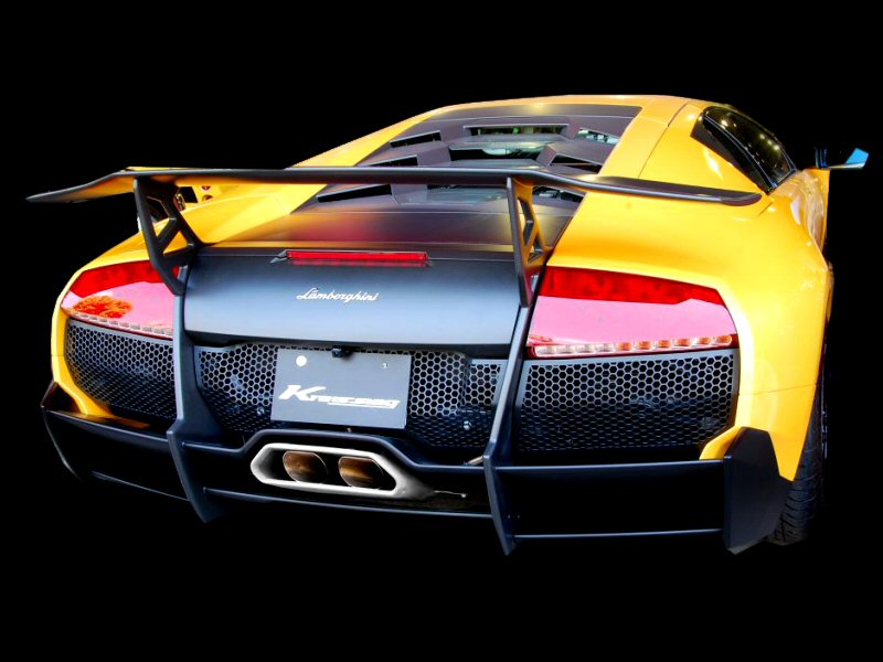KREISSIEG F1 SOUND VALVETRONIC EXHAUST SYSTEM STAINLESS STEEL BOX TAIL POLISHED FOR LAMBORGHINI MURCIELAGO LP670-4SV LAM-08-STAINLESSPOLISHED
