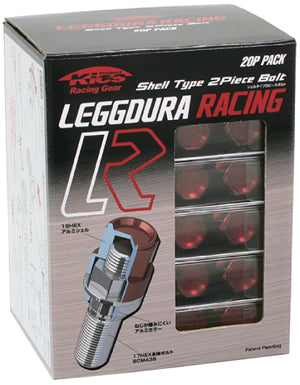 KYO-EI KICS LEGGDURA RACING BOLT (20PCS) GOLD M12xP1.5 KIC3135A20