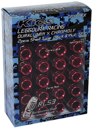 KYO-EI LEGGDURA RACING SHELL TYPE LOCK & NUT SET M12 X P1.25 (RL53) RL53-13U
