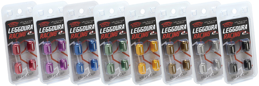 KYO-EI LEGGDURA RACING VALVE CAP REDEYURA RACING VALVE CAP CKIVK