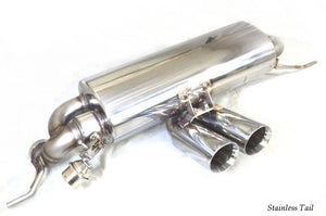 KREISSIEG CAT-BACK F1 SOUND VALVETRONIC EXHAUST SYSTEM TITANIUM FLOATING CURL TAIL SANDBLASTED KSG LOGO MARK IPS 6 SPEED AUTOMATIC FOR LOTUS EVORA LTEV-01-TITANIUM-IPS-6AT