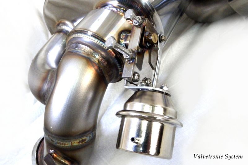 KREISSIEG CAT-BACK F1 SOUND VALVETRONIC EXHAUST SYSTEM TITANIUM FLOATING CURL TAIL SANDBLASTED KSG LOGO MARK 6 SPEED MANUAL FOR LOTUS EVORA LTEV-01-TITANIUM-6MT