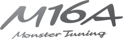 MONSTER SPORT M16A MONSTERTUNING STICKER [GUNMETAL] FOR  896161-0000M