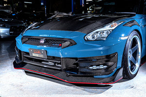 TOP SECRET M24 FULL BUMPER KIT HALF CARBON FOR NISSAN GT-R R35 TOP-SECRET-00070
