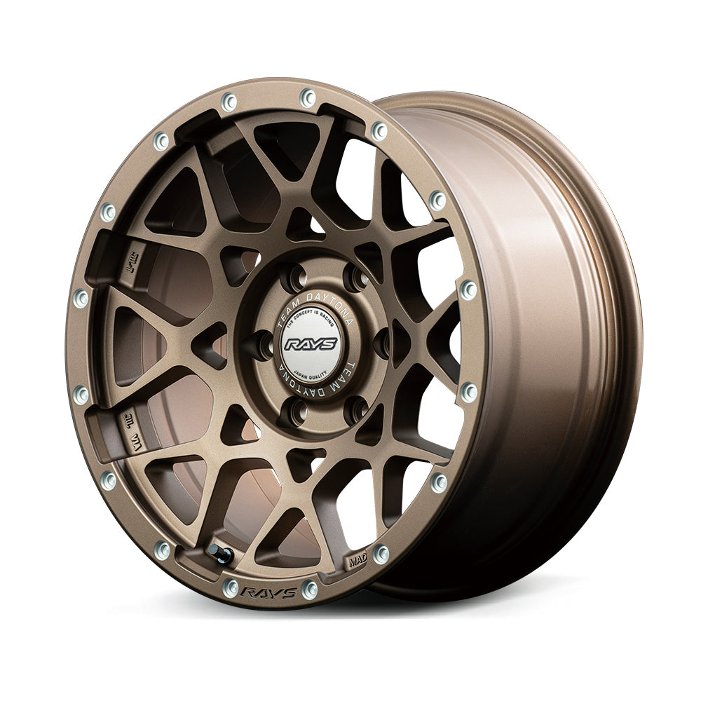 RAYS TEAM DAYTONA M8 16X6J -5 5X139.7 MATTE BLACK (N2) 38076606515N2