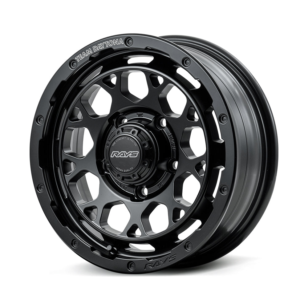 RAYS TEAM DAYTONA M9+ 17X7J +45 5X100 BLACK DISC CLEAR SMOKE (BEL) 38127704596BEL