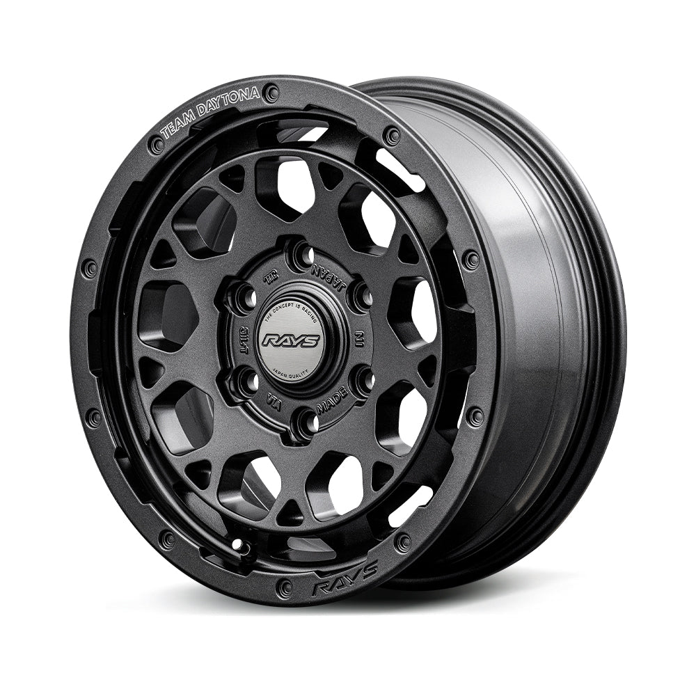 RAYS TEAM DAYTONA M9+ SPEC-M 17X8J +20 6X139.7 SEMI-GLOSS SUPER DARK GUNMETAL (AOJ) 38197802016AOJ