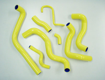 SAMCO SPORT COOLANT HOSE KIT MATTE BLACK FOR BMW-MINI NEW MINI R56 COOPER S 1.6 TURBO 40TCS382-C-MATTE-BLACK