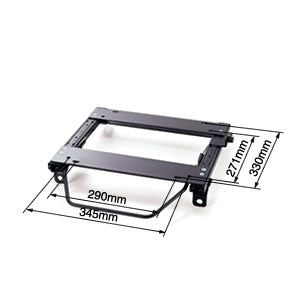 BRIDE SUPER SEAT RAIL RIGHT SIDE MO TYPE FOR TOYOTA IQ KGJ10 T393-MO