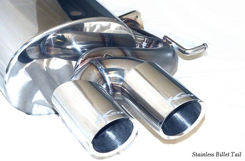 KREISSIEG CAT-BACK F1 SOUND VALVETRONIC EXHAUST SYSTEM STAINLESS STEEL BILLET FLOATING CURL TAIL SANDBLASTED KSG LOGO MARK MUFFLER TYPE-1 MISSION AT WITH VARIABLE FUNCTION FOR MASERATI QUATTROPORTE YEAR ~2007 MQP-06-STAINLESSBILLET-TYPE1-AT-YES