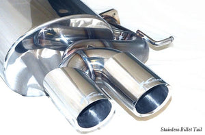 KREISSIEG CAT-BACK F1 SOUND VALVETRONIC EXHAUST SYSTEM STAINLESS STEEL BILLET FLOATING CURL TAIL SANDBLASTED KSG LOGO MARK MUFFLER TYPE-1 MISSION AT WITH VARIABLE FUNCTION FOR MASERATI QUATTROPORTE YEAR ~2007 MQP-06-STAINLESSBILLET-TYPE1-AT-YES
