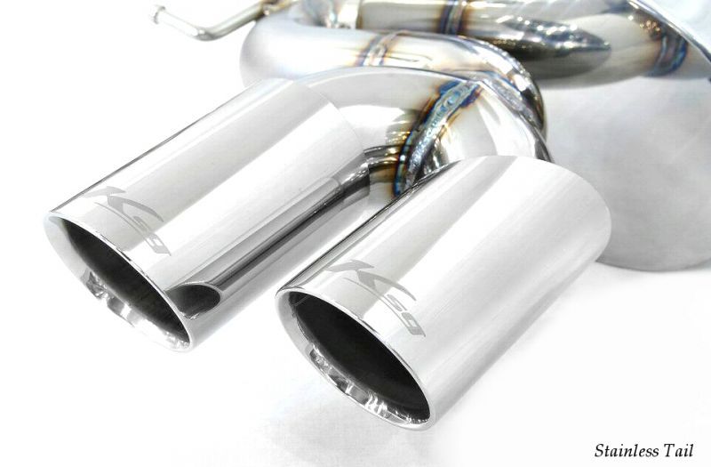 KREISSIEG CAT-BACK F1 SOUND VALVETRONIC EXHAUST SYSTEM STAINLESS STEEL FLOATING CURL TAIL SANDBLASTED KSG LOGO MARK MUFFLER TYPE-2 MISSION AT WITH VARIABLE FUNCTION FOR MASERATI QUATTROPORTE YEAR ~2012 MQP-09-STAINLESS-TYPE2-AT-YES