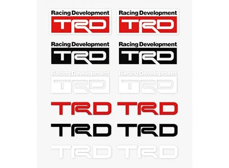TRD TRD MINI STICKER SET  For MS011-00001