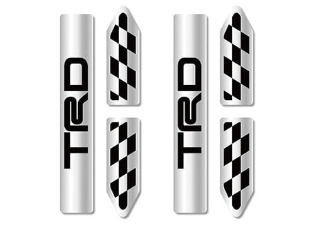 TRD DOOR REFLECTION STICKER (SILVER) FOR MS011-00002