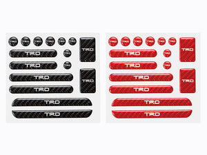 TRD CARBON MULTI GARNISH BLACK FOR  MS011-00007