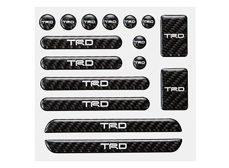 TRD CARBON MULTI GARNISH BLACK FOR  MS011-00007