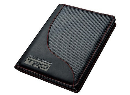TRD INSPECTION CARD CASE (RED STITCH) FOR MS021-00001