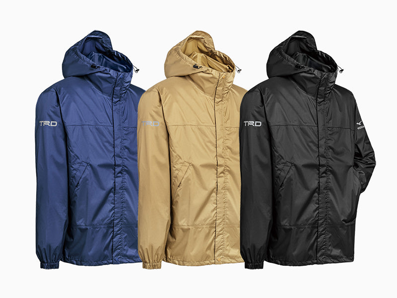 TRD TRD x MIZUNO BERGTECH AQUABLOCK RAIN JACKET NAVY FOR  MS043-00041