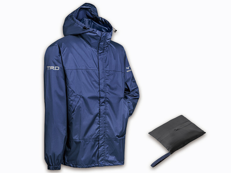 TRD TRD x MIZUNO BERGTECH AQUABLOCK RAIN JACKET NAVY FOR  MS043-00041