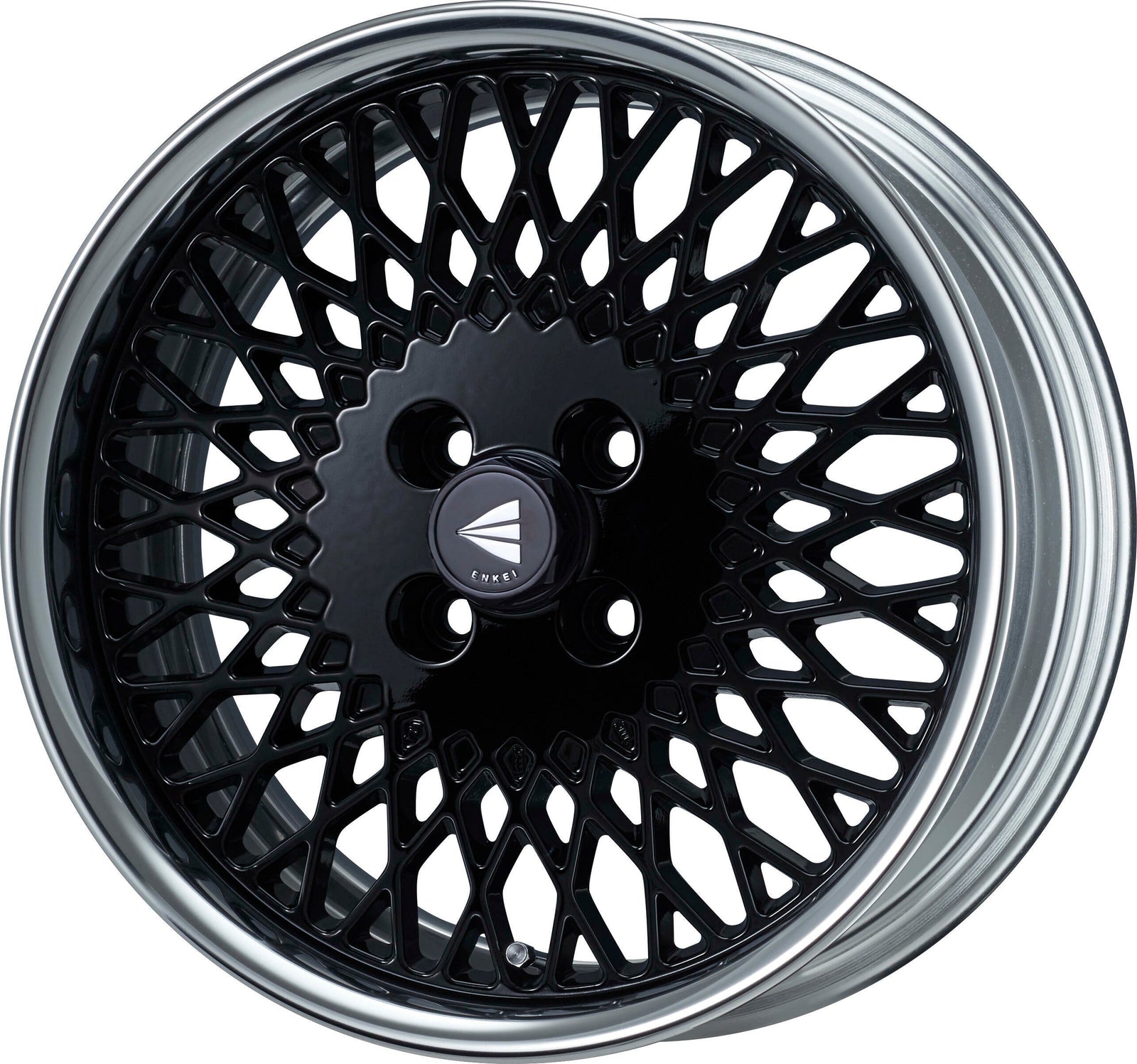 ENKEI ENKEI NEO CLASSIC MESH4 NEO HI DISK 17X7J 100X4 45~15 BLACK ENKEI-01487