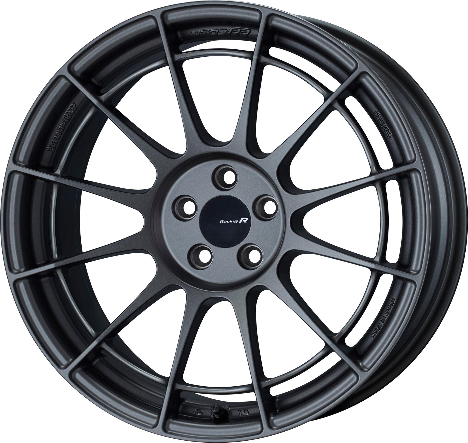 ENKEI RACING REVOLUTION NT03RR TYPE SS 18X9J 100X5 48 MATTE DARK GUNMETALLIC ENKEI-00212